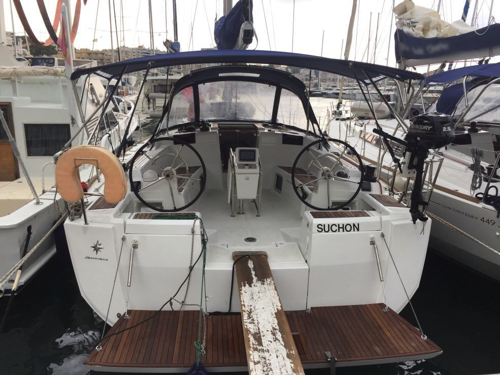 SUCHON, a 2017 Sun Odyssey 449 available for charter in Croatia.