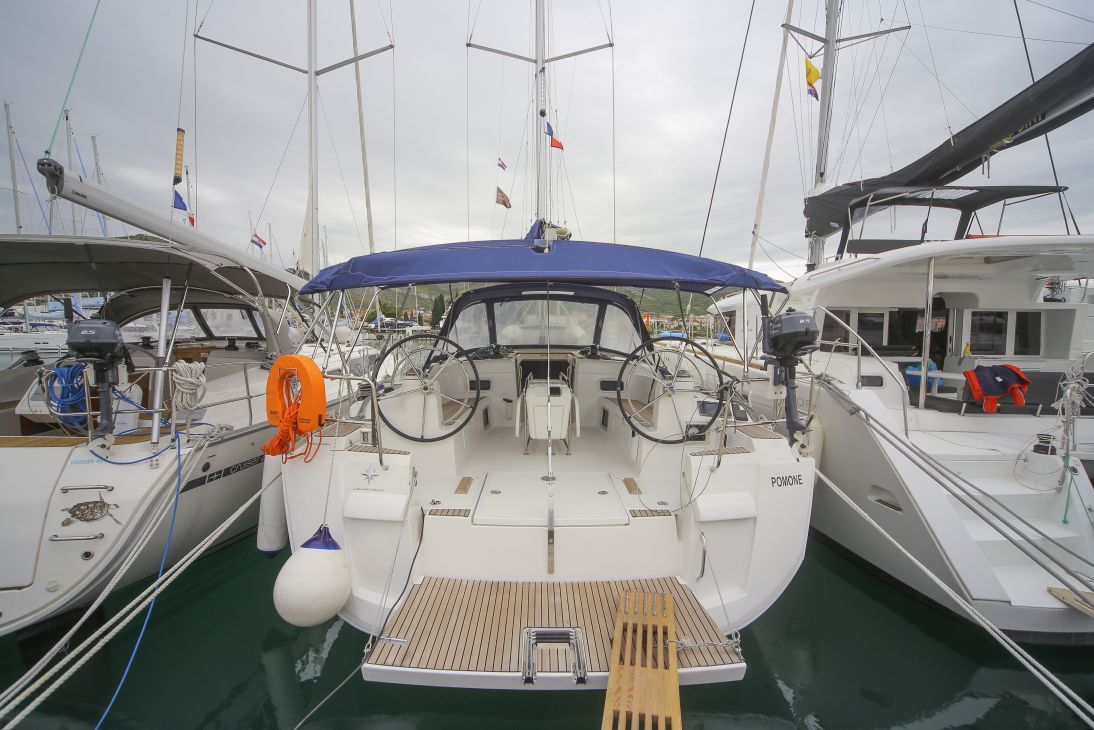 POMONE-15, a 2015 Sun Odyssey 509 available for charter in Croatia.