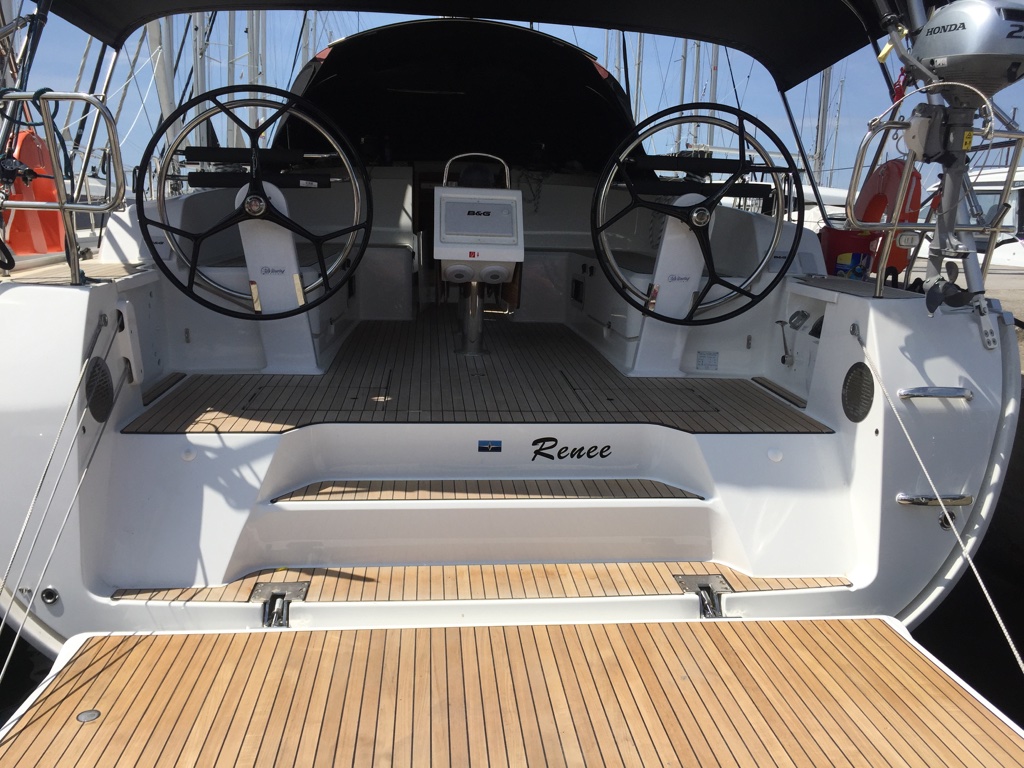 RENEE, a 2021 Bavaria Cruiser 46 available for charter in Greece.