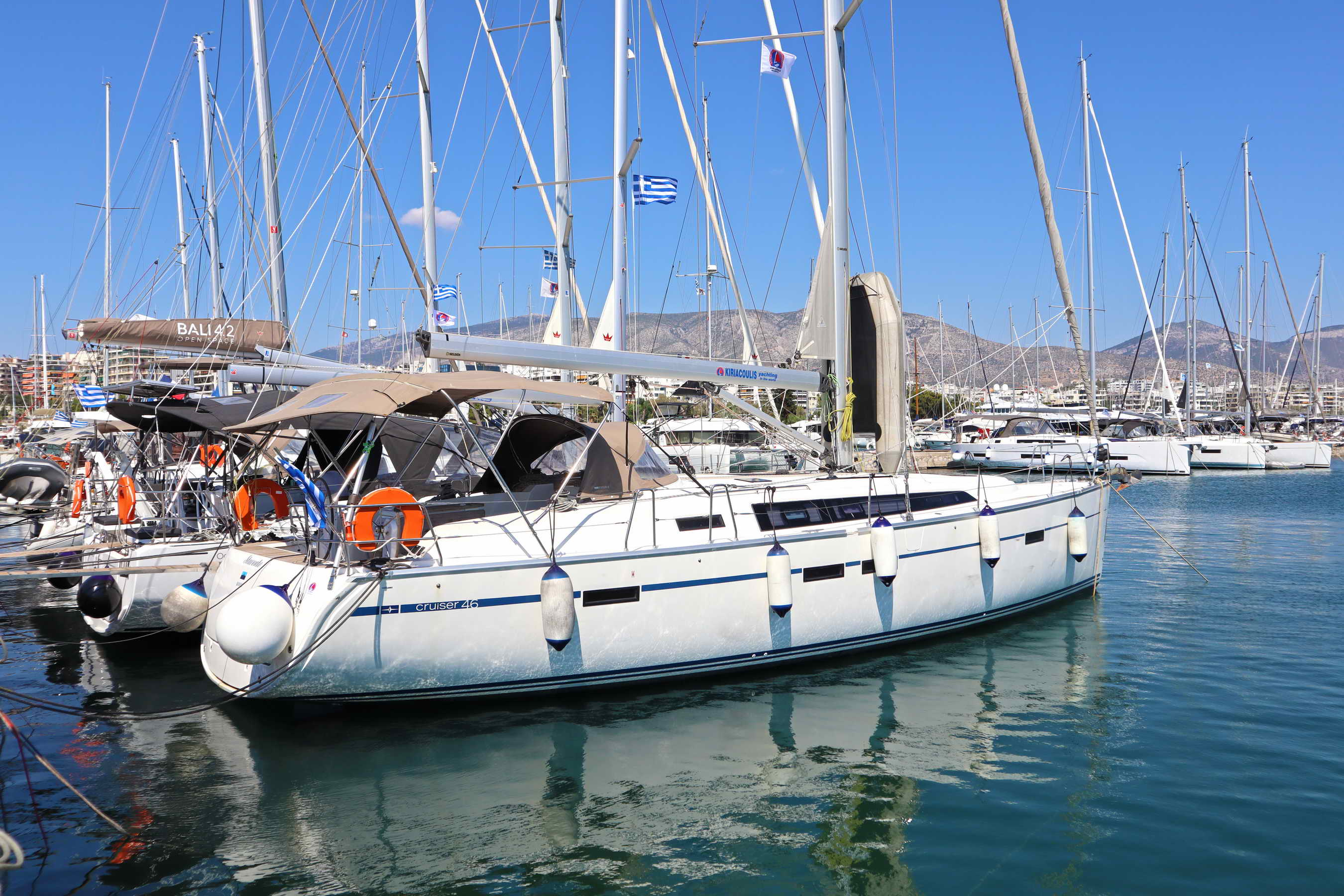 STAVENTO, a 2019 Bavaria Cruiser 46 available for charter in Greece.