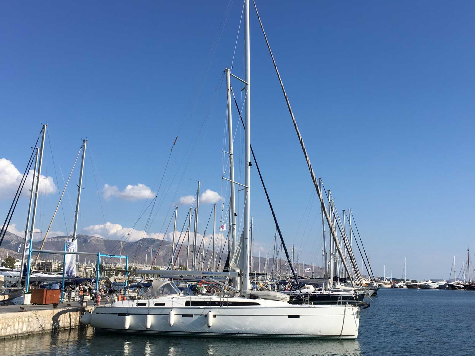 NATA, a 2015 Bavaria Cruiser 51 available for charter in Greece.