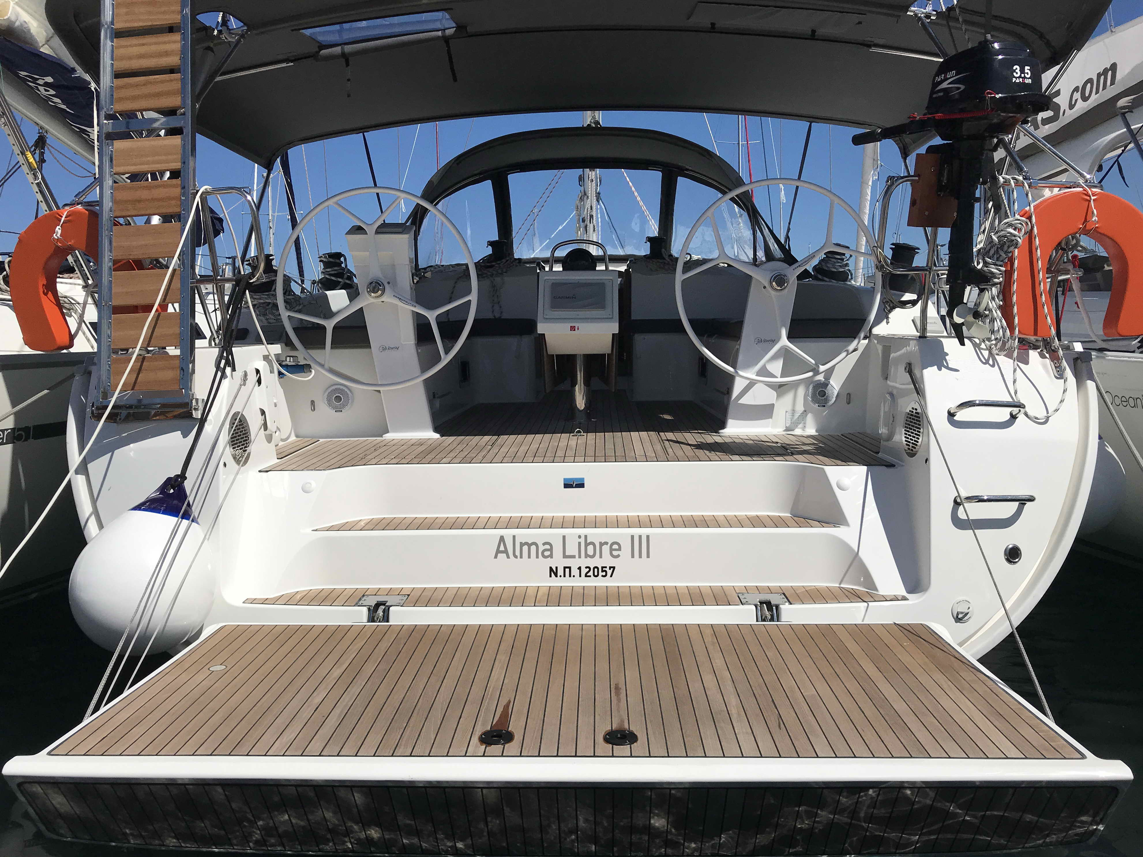 ALMA LIBRE III, a 2018 Bavaria Cruiser 51 available for charter in Greece.