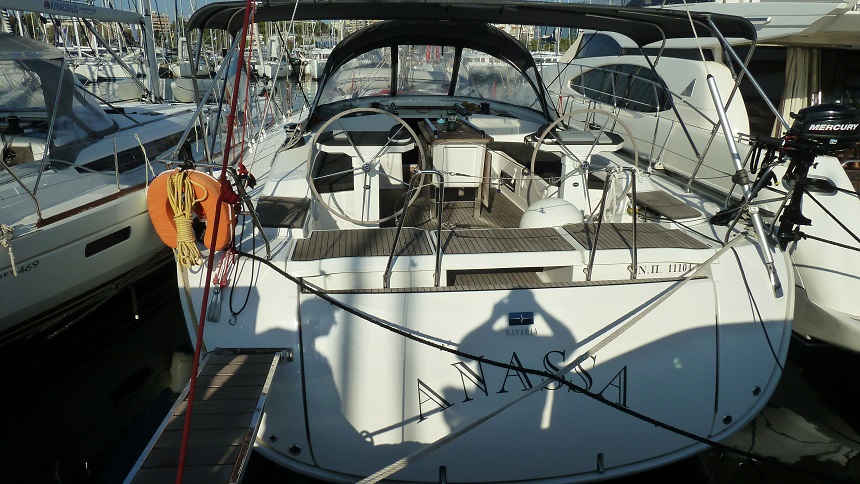 ANASSA, a 2014 Bavaria Cruiser 56 available for charter in Greece.