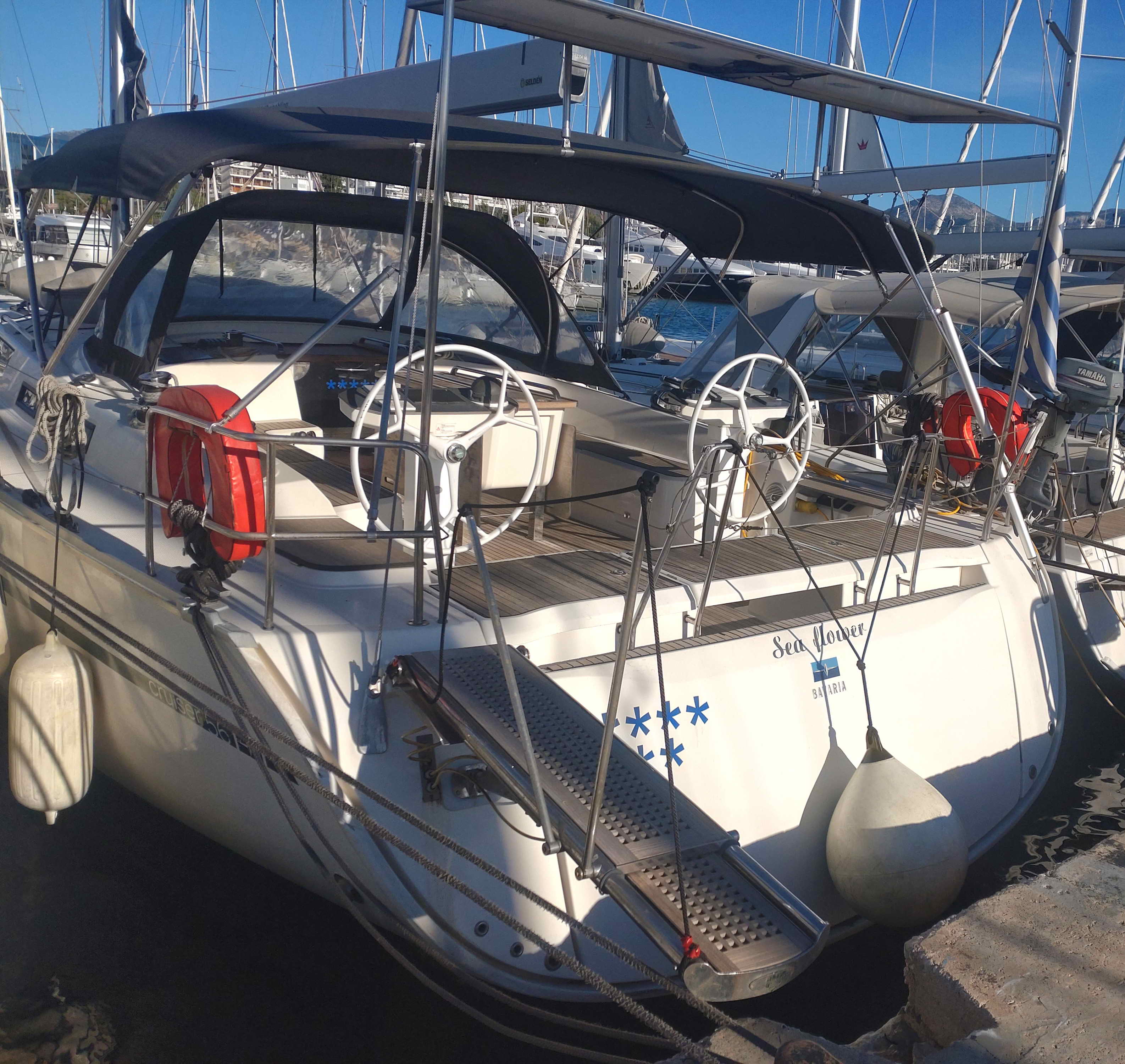 SEA FLOWER, a 2015 Bavaria Cruiser 56 available for charter in Greece.
