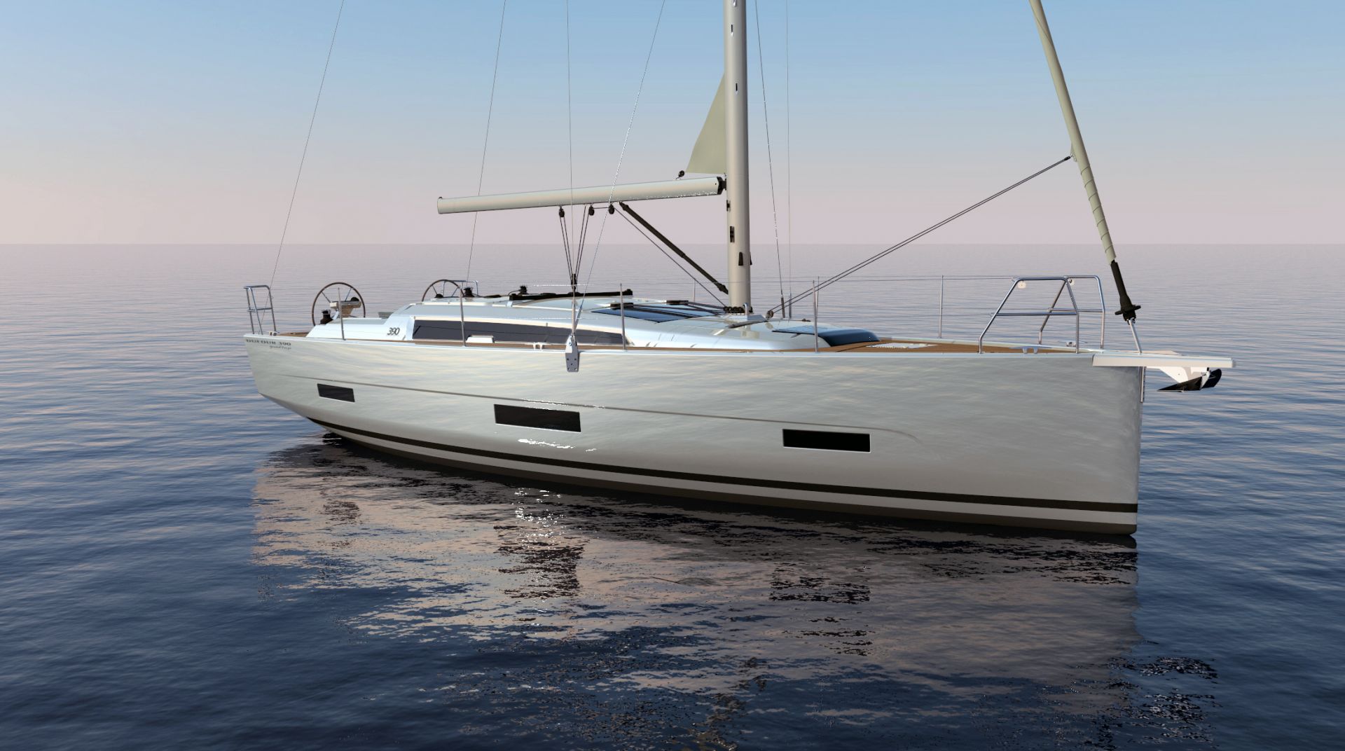 INO, a 2020 Dufour 390 available for charter in Greece.