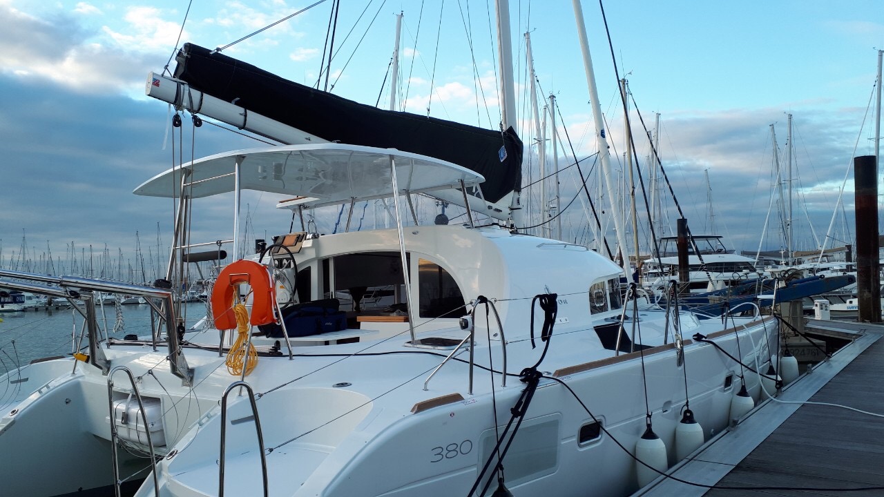 BUTTERFLY, a 2019 Lagoon 380 available for charter in Greece.