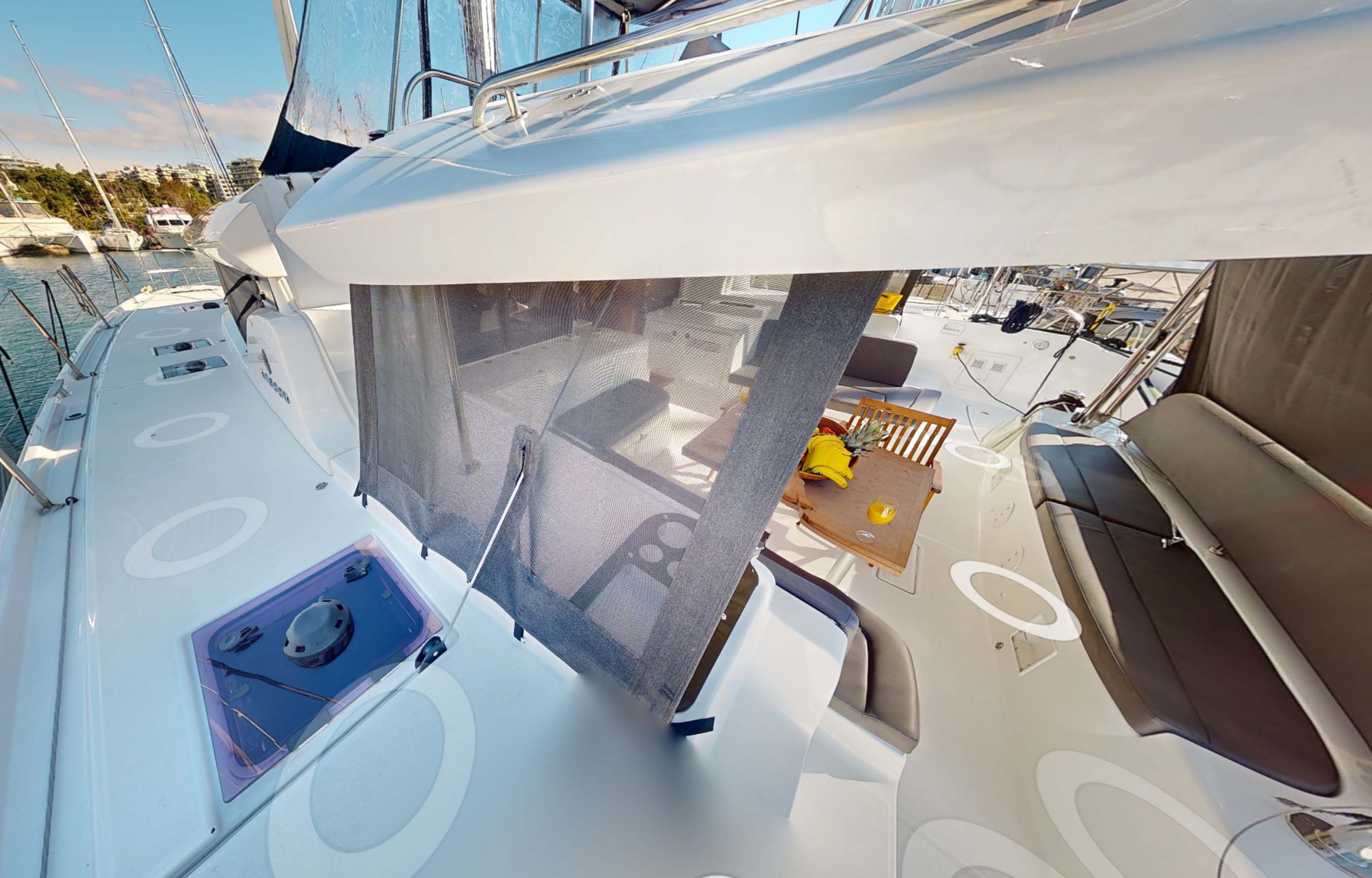 ANGEL, a 2023 Lagoon 46 Fly available for charter in Greece.