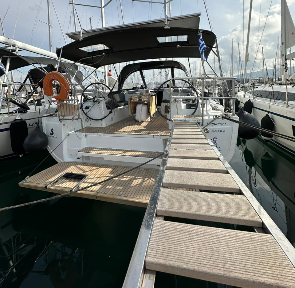 MAYRAMOOT, a 2022 Oceanis 40.1 available for charter in Greece.