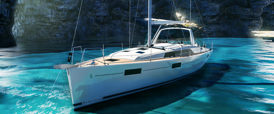 ANIMA, a 2024 Oceanis 40.1 available for charter in Greece.