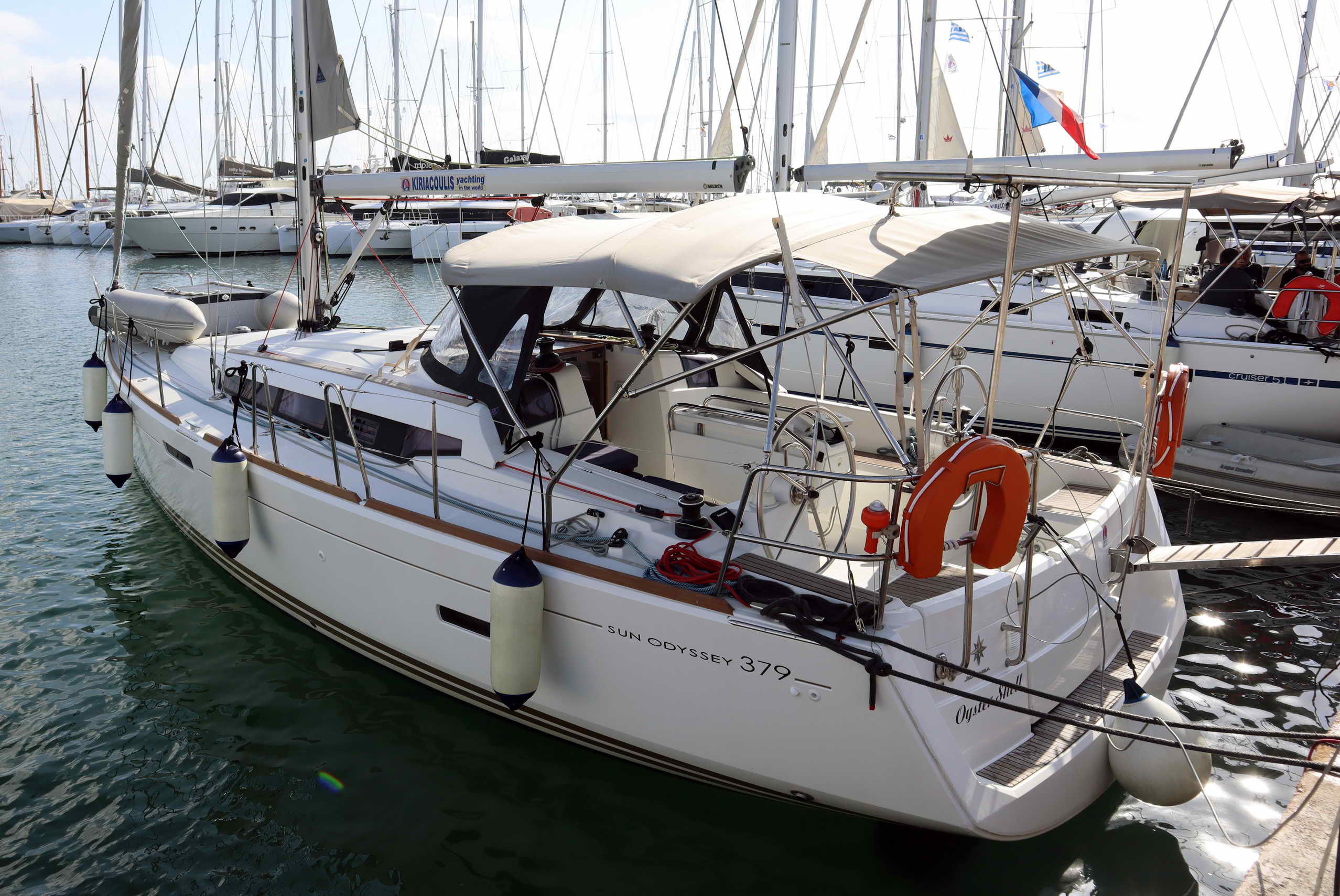 OYSTER SHELL, 2014 Sun Odyssey 379, Greece