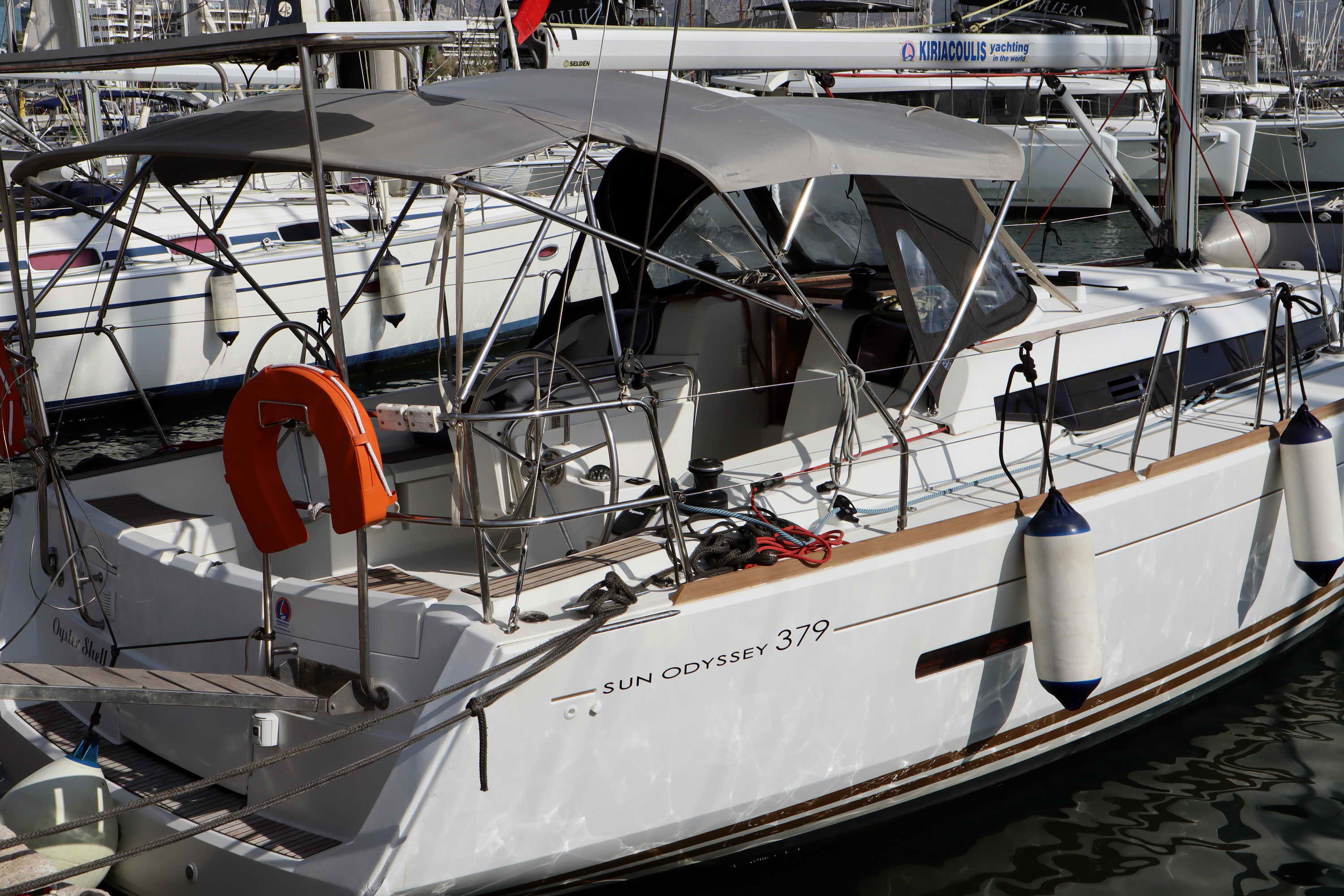 OYSTER SHELL, 2014 Sun Odyssey 379, Greece