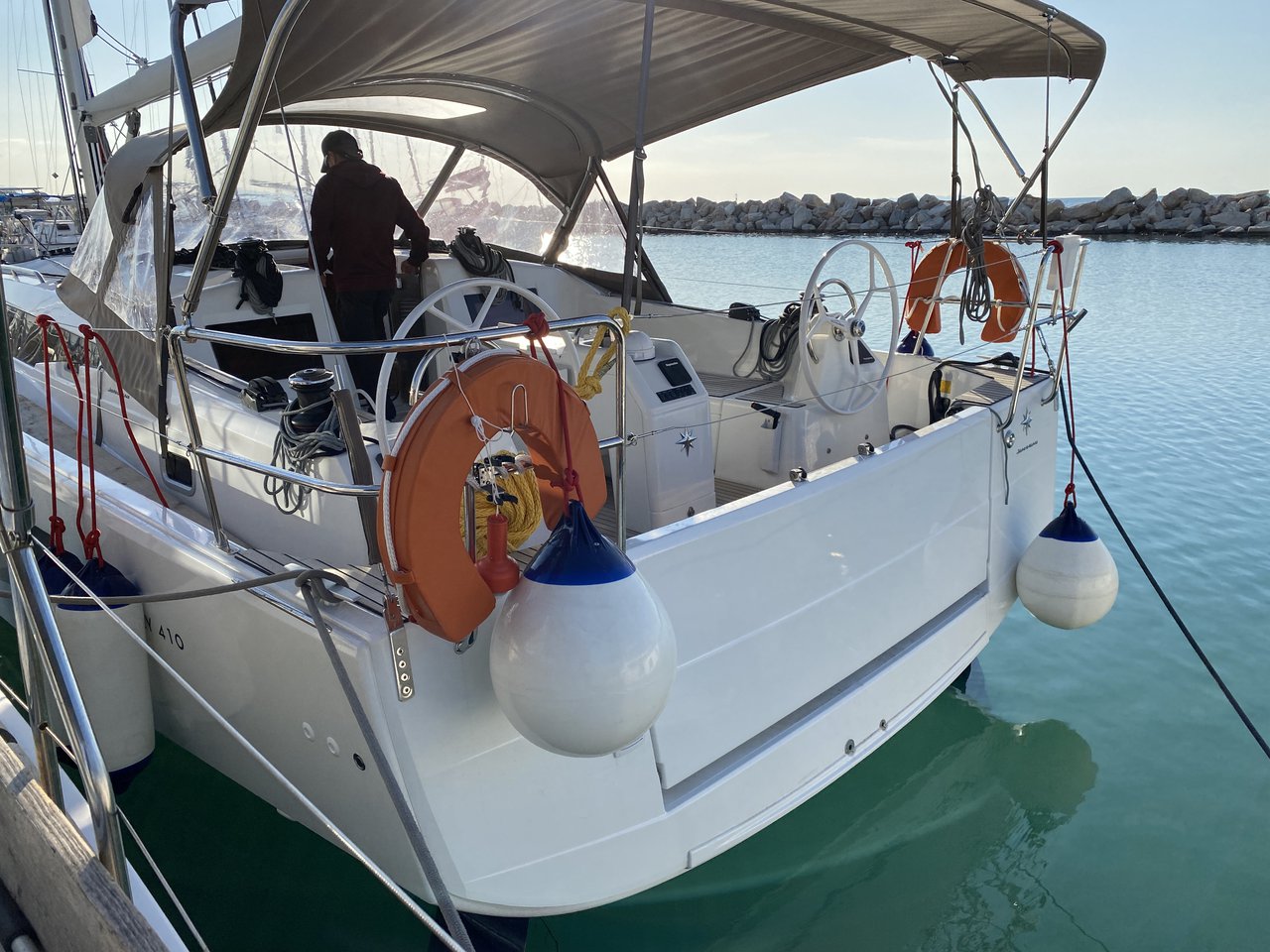 2020 Sun Odyssey 410 'ALMA LIBRE VI', available for bareboat charter in Greece