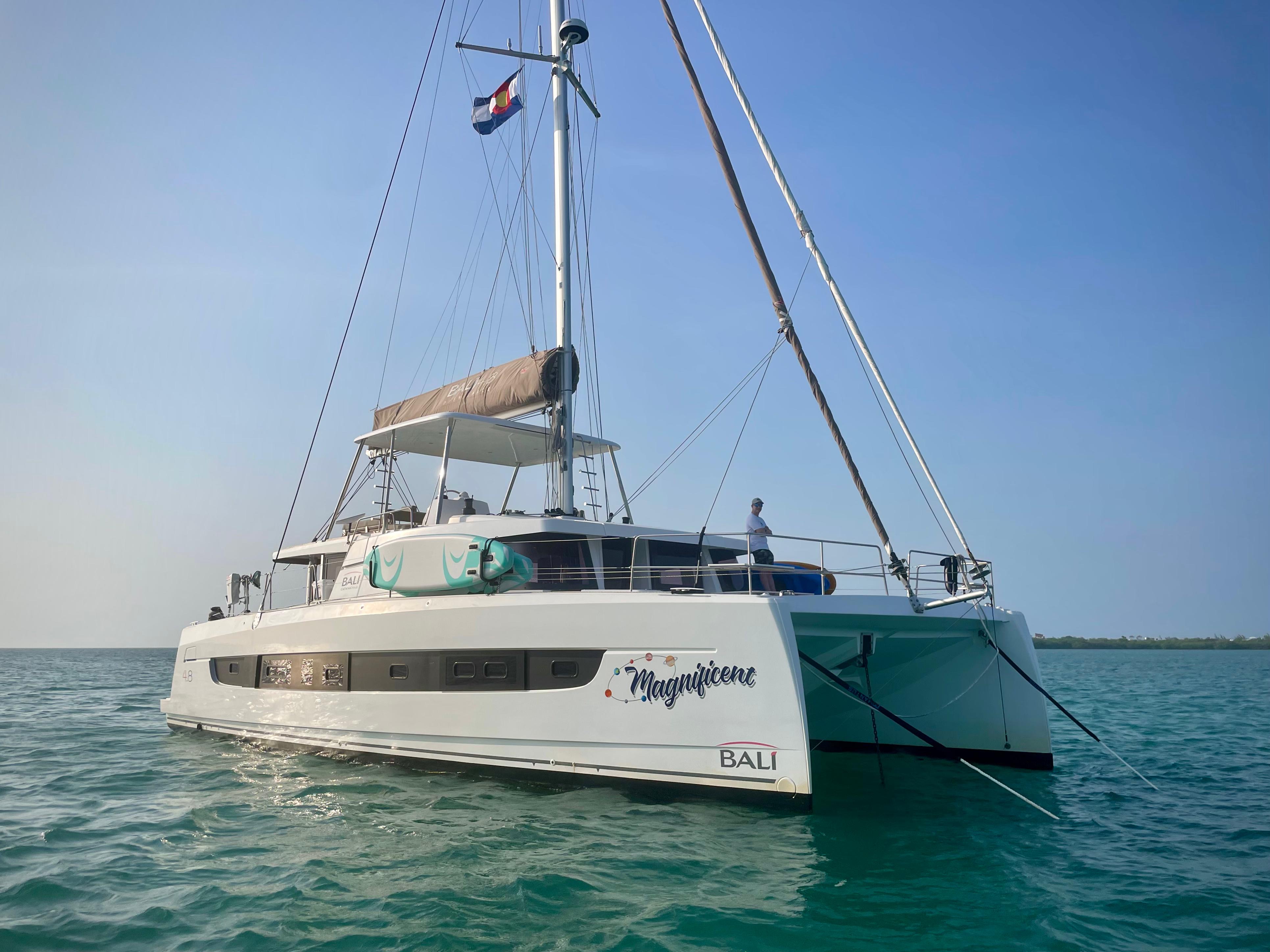 MAGNIFICENT, a 2022 Bali 4.8 available for charter in Belize.