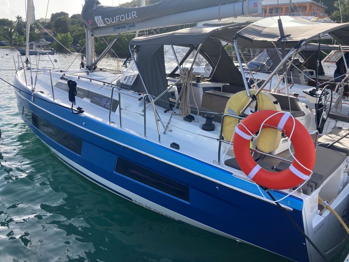 2023 Dufour 41 'SEABREEZE SMILE', available for bareboat charter in US Virgin Islands