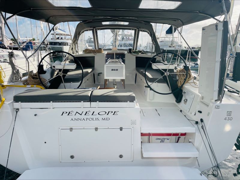 2023 Dufour 430 'PENELOPE', available for bareboat charter in British Virgin Islands