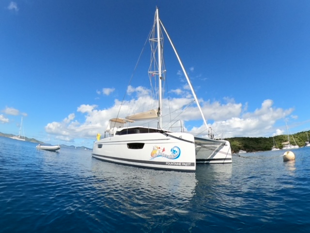 UNSUPERVISED, a 2023 Fountaine Pajot Astrea 42 available for charter in the British Virgin Islands.
