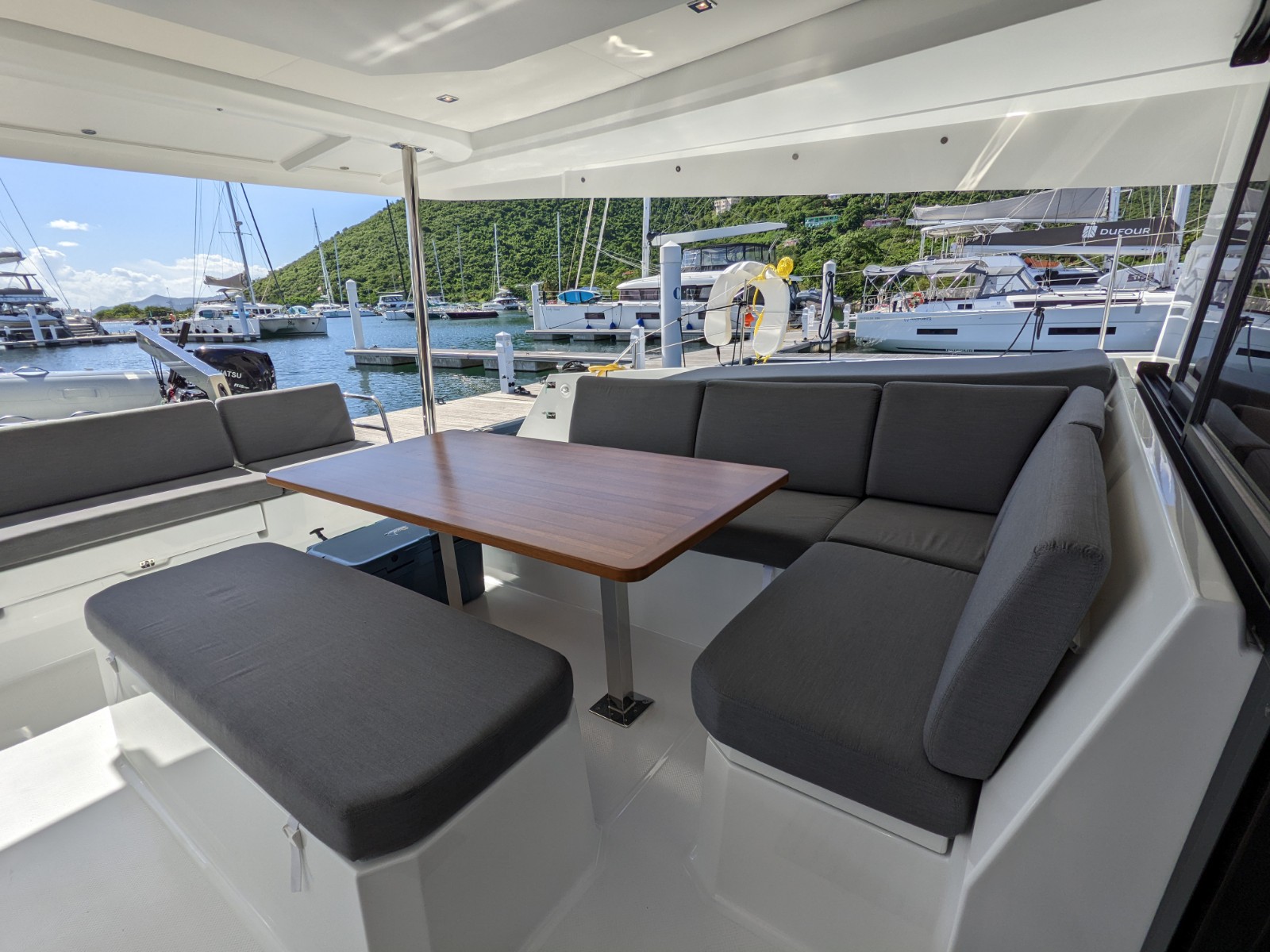 NO AGENDA, 2022 Fountaine Pajot Elba 45, Abaco Bahamas