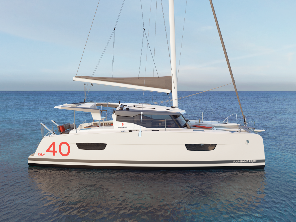 2022 Fountaine Pajot Isla 40 'DELLIS RAE', available for bareboat charter in Abaco Bahamas