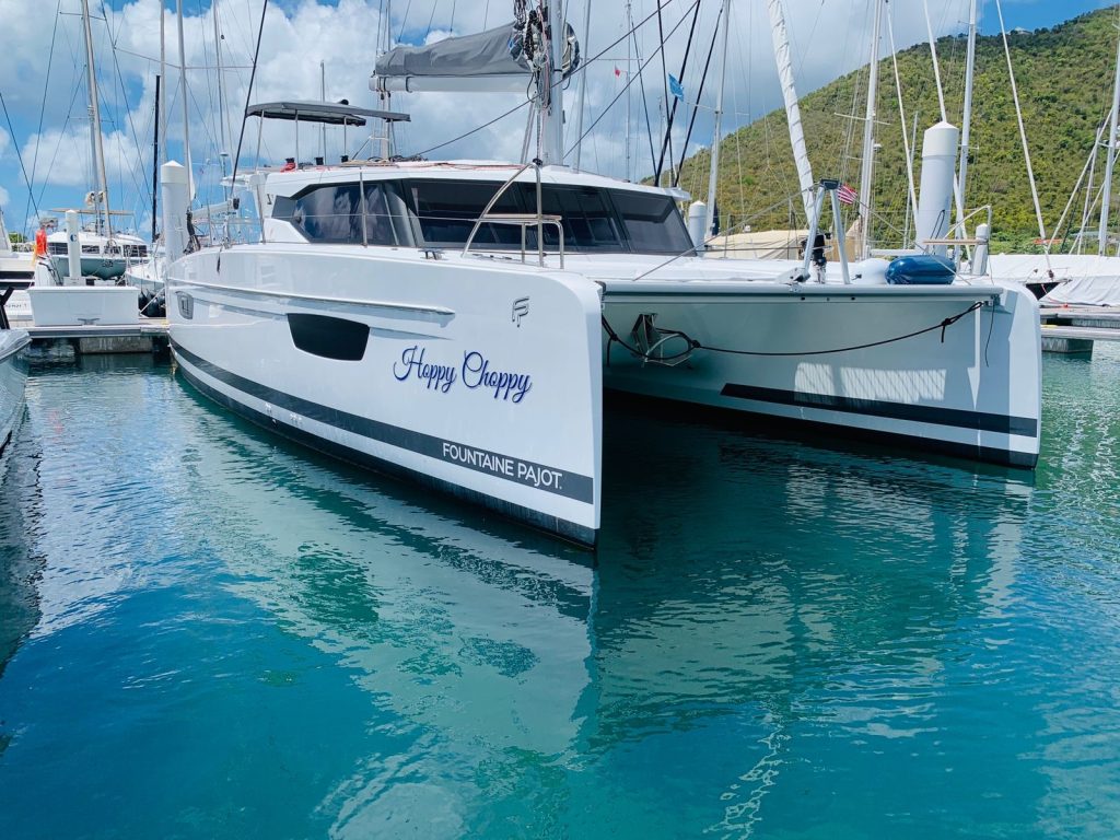 HOPPY CHOPPY, a 2022 Fountaine Pajot Isla 40 available for charter in the British Virgin Islands.