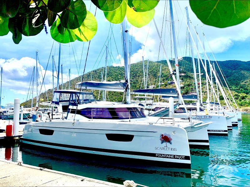SCARLET IBIS, 2023 Fountaine Pajot Isla 40, British Virgin Islands