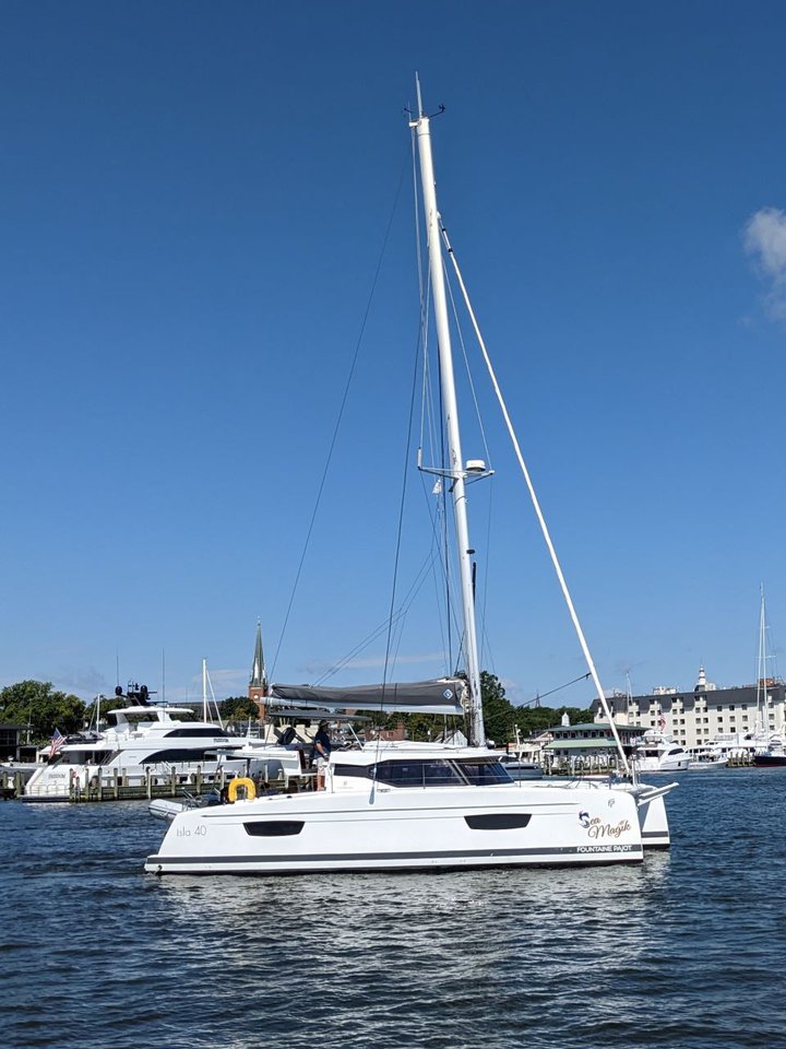 SEA MAGIK, 2022 Fountaine Pajot Isla 40, US Virgin Islands