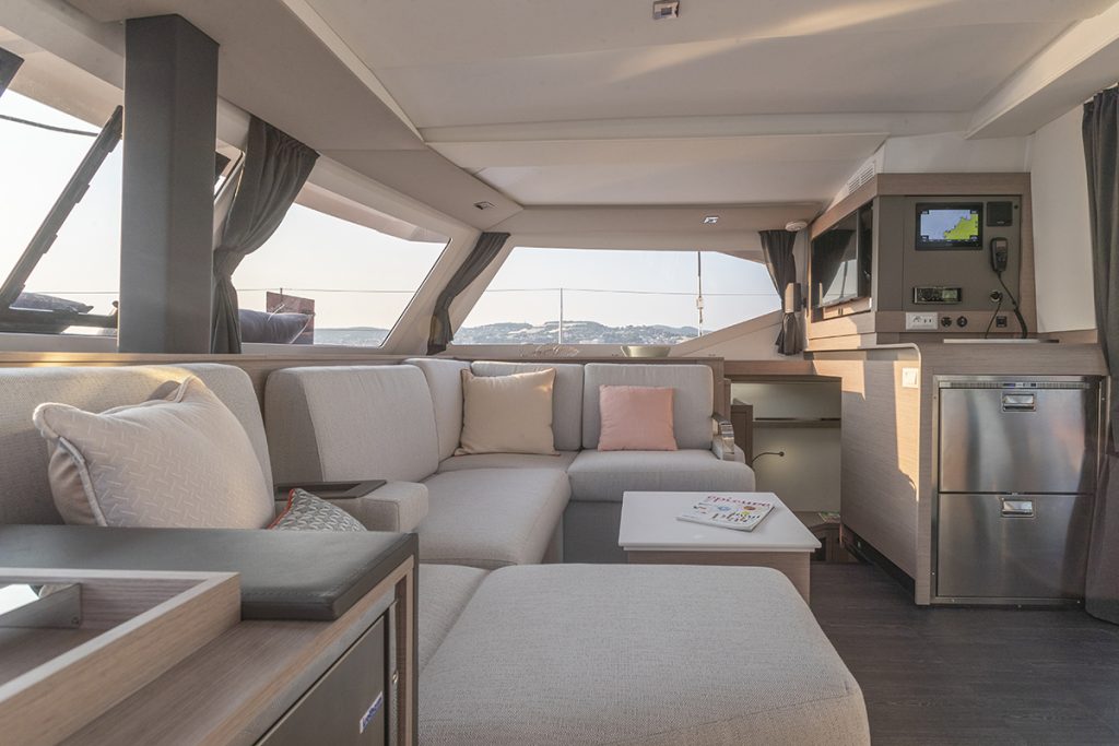 ISLAND CURTISEA, 2023 Fountaine Pajot Isla 40, US Virgin Islands