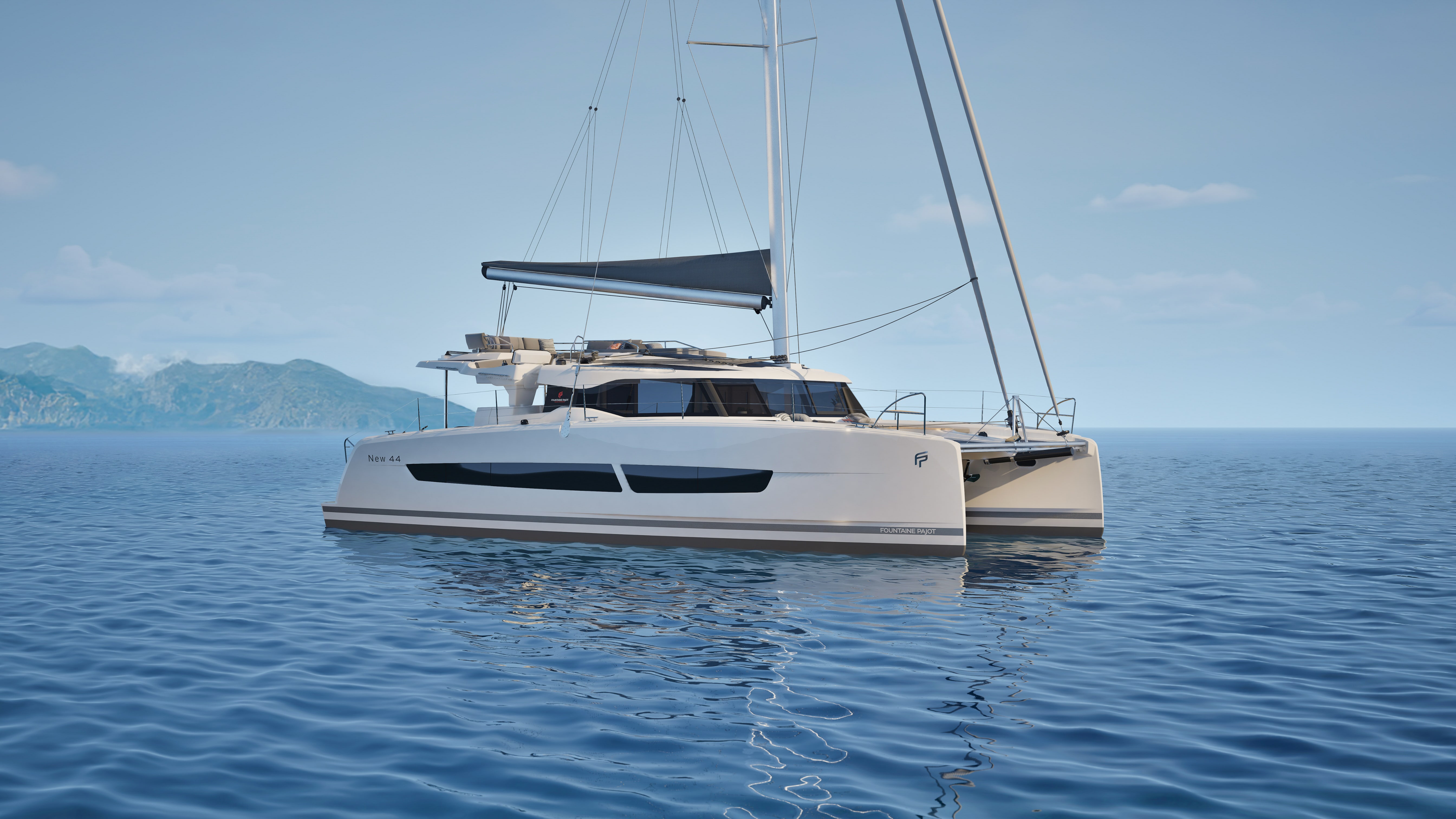 2025 Fountaine Pajot FP 44 Maestro 'SELAH', available for bareboat charter in British Virgin Islands