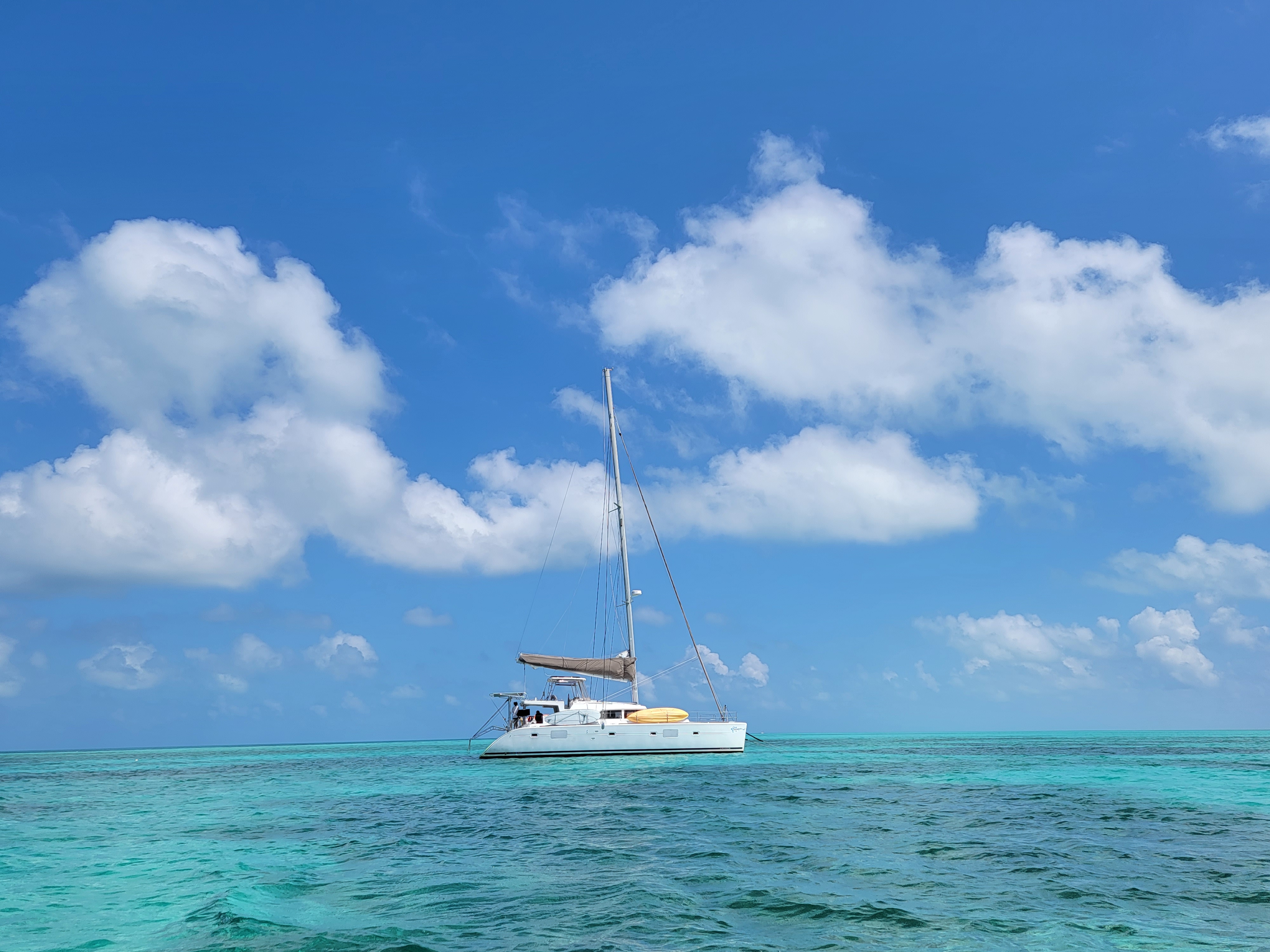 DISCOVER, a 2018 Fountaine Pajot Saba 50 Quintet available for charter in Belize.
