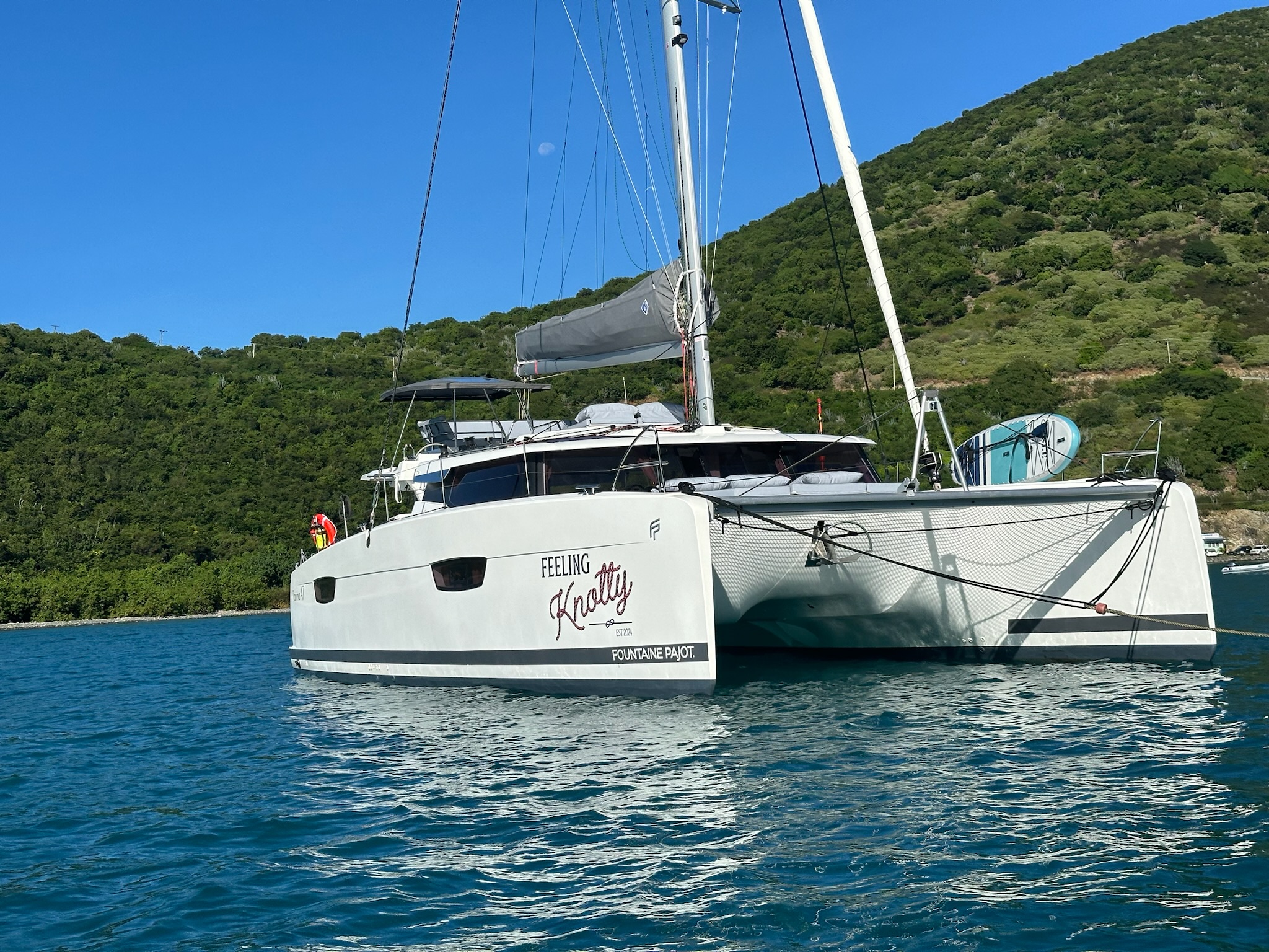 FEELING KNOTTY, 2024 Fountaine Pajot Tanna 47, US Virgin Islands