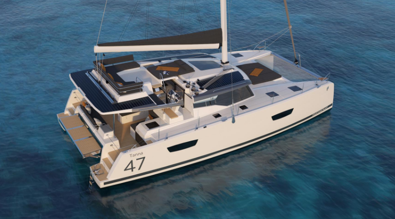 2024 Fountaine Pajot Tanna 47 Maestro 'RAMBLE ON', available for bareboat charter in Abaco Bahamas