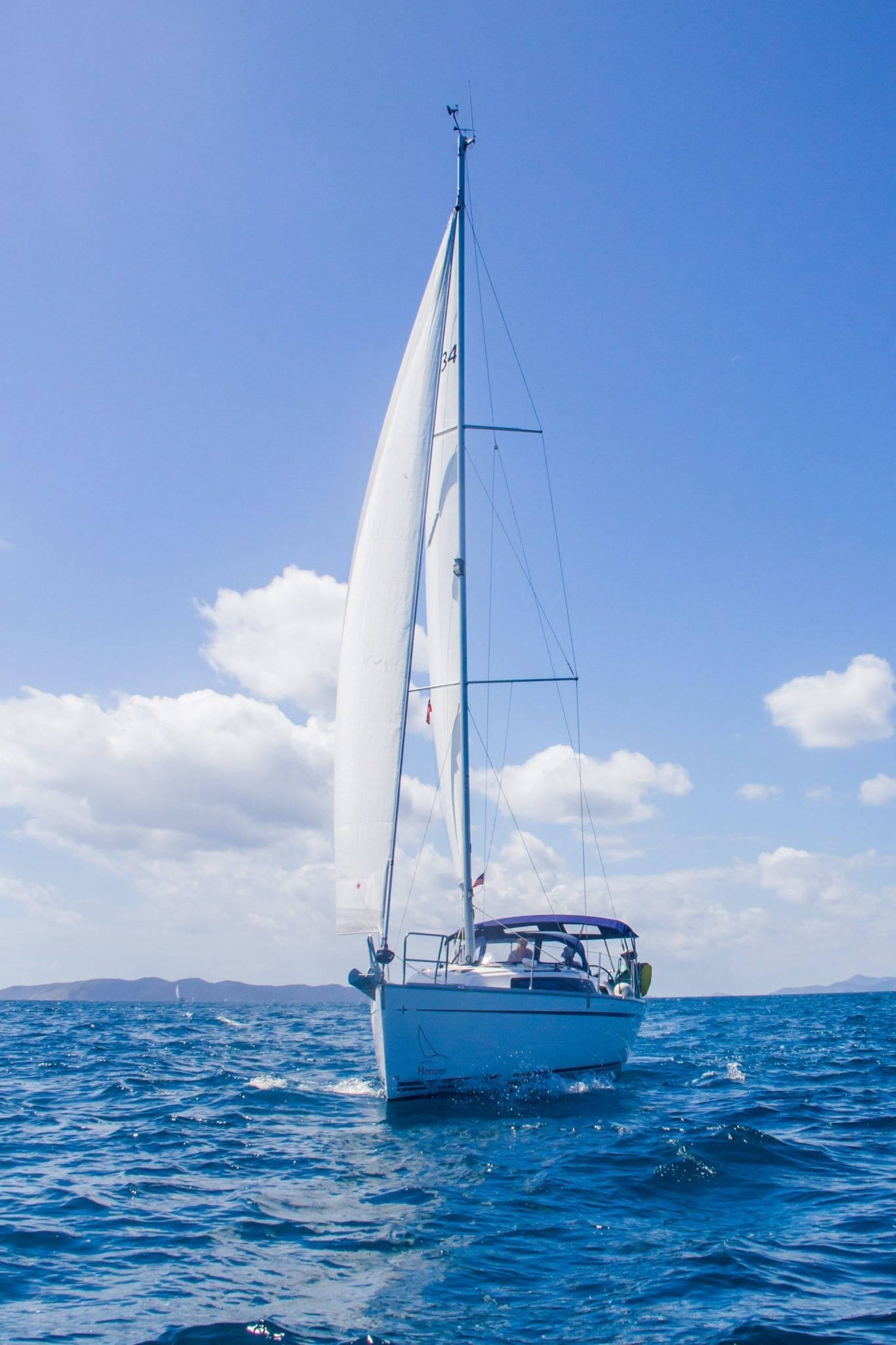 MAVERICK, a 2017 Bavaria 34 available for charter in the British Virgin Islands.