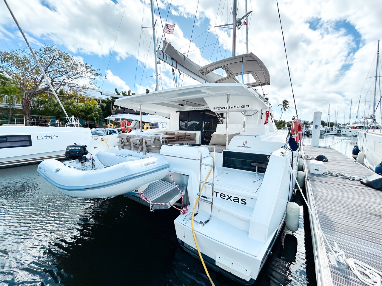 BROWN EYED GIRL, 2019 Fountaine Pajot Astrea 42, British Virgin Islands