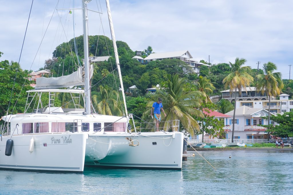 PURA VIDA, a 2015 Lagoon 450 available for charter in St. Vincent and the Grenadines.