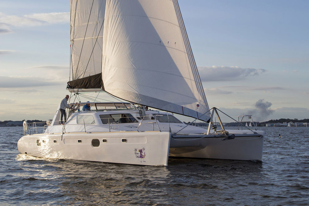 2015 Voyage 480 'MUCHO GUSTO', available for bareboat charter in St. Vincent and the Grenadines
