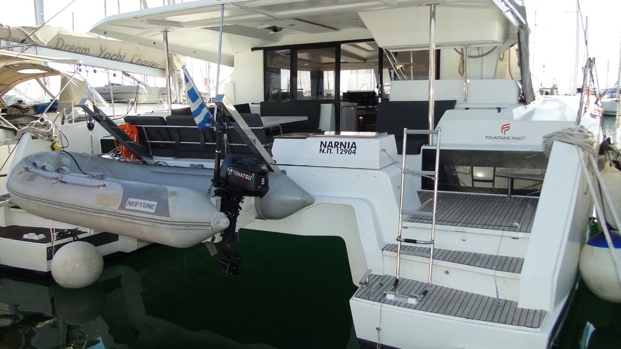 NARNIA, a 2021 Fountaine Pajot Astrea 42 available for charter in Greece.