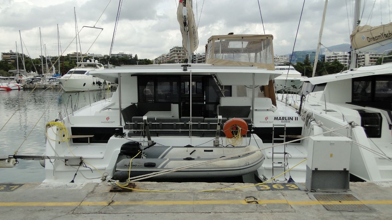 MARLIN II, a 2022 Fountaine Pajot Astrea 42 available for charter in Greece.