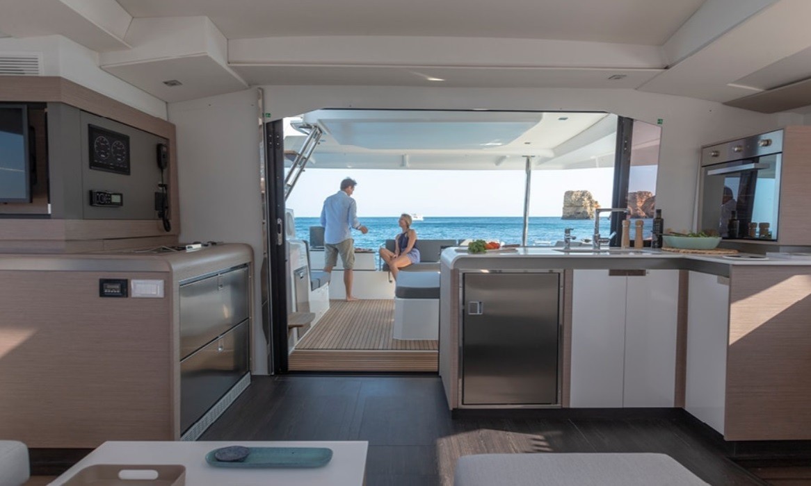 DAISY DOG, 2023 Fountaine Pajot Elba 45, Exuma Bahamas