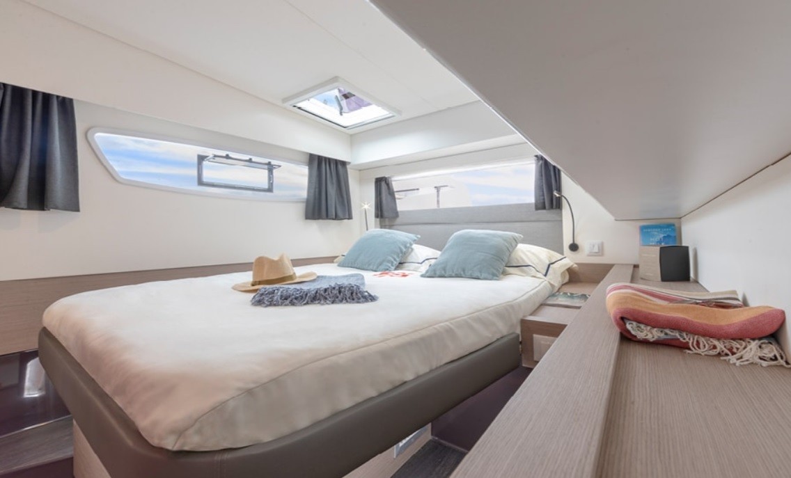 DAISY DOG, 2023 Fountaine Pajot Elba 45, Exuma Bahamas