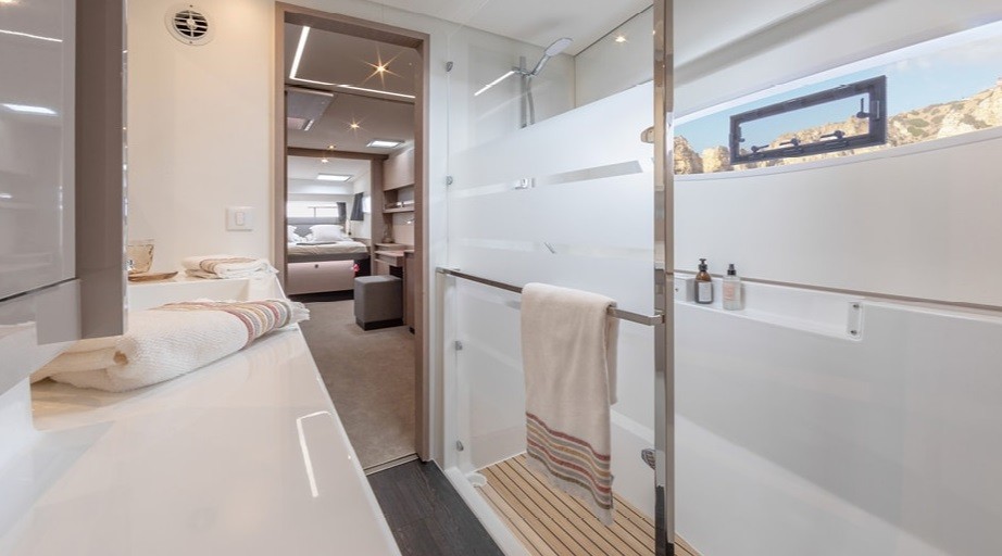 DAISY DOG, 2023 Fountaine Pajot Elba 45, Exuma Bahamas