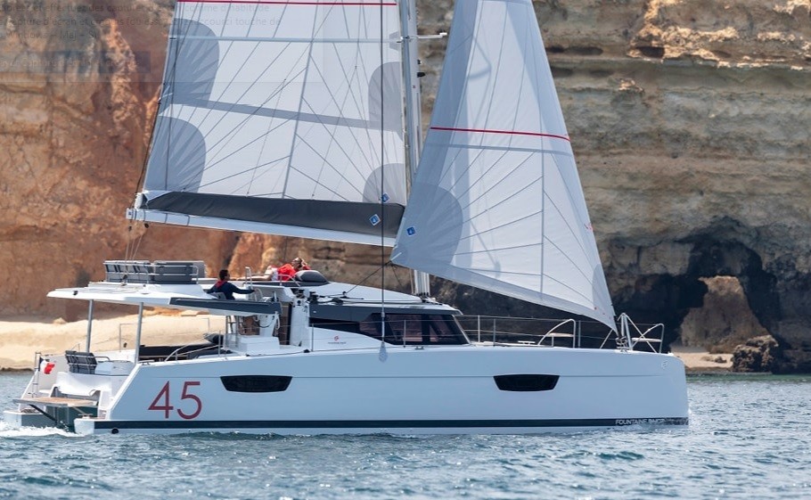 MERITO, a 2023 Fountaine Pajot Elba 45 available for charter in Croatia.