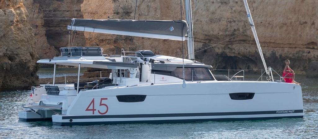 SKIPPYCAT, 2022 Fountaine Pajot Elba 45, Exuma Bahamas