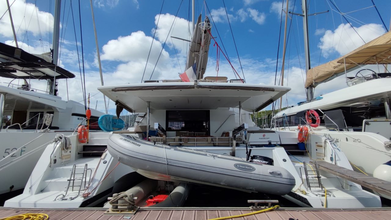 DREAM CANOUAN, a 2018 Fountaine Pajot Ipanema 58 available for charter in the British Virgin Islands.