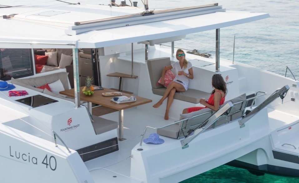 COWBOY CAT, 2019 Fountaine Pajot Lucia 40, Exuma Bahamas