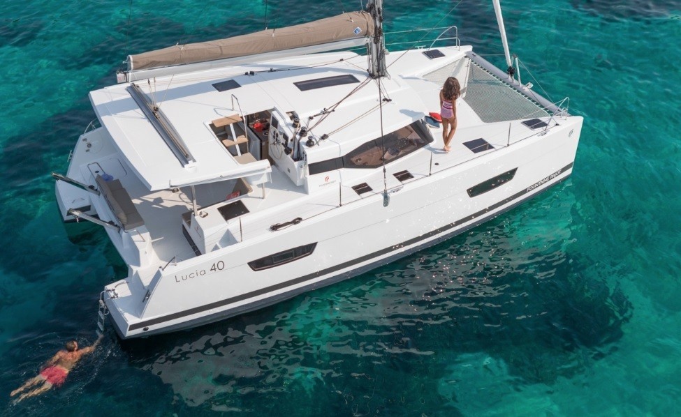 COWBOY CAT, 2019 Fountaine Pajot Lucia 40, Exuma Bahamas