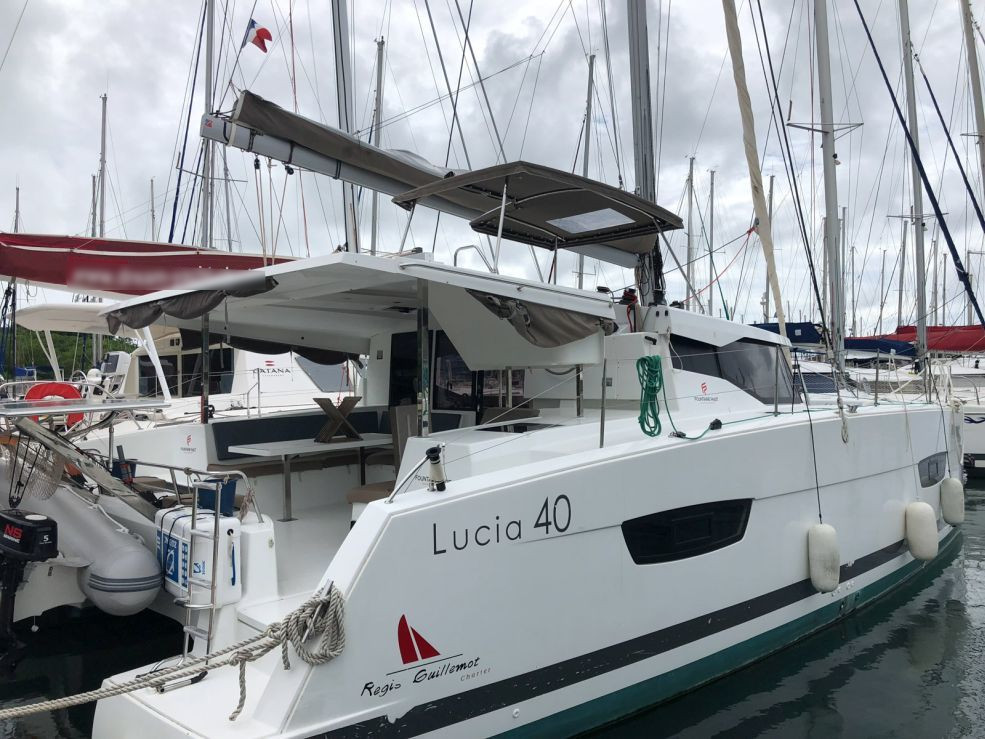 FLAMBOYANT, a 2017 Fountaine Pajot Lucia 40 available for charter in St. Vincent and the Grenadines.