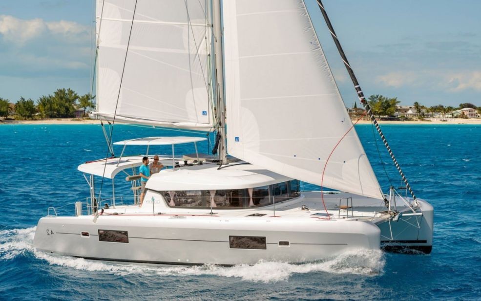SIRENA, a 2022 Lagoon 42 available for charter in Croatia.