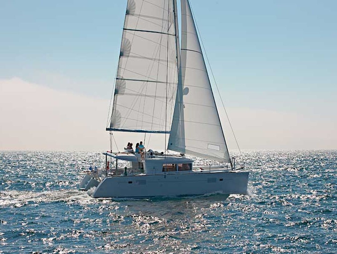 NININ, a 2018 Lagoon 450 F available for charter in La Paz, Mexico.