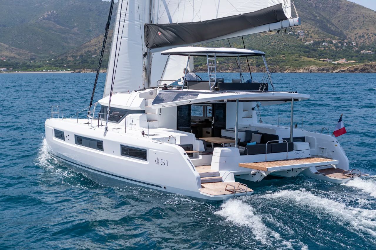 SEA BEAR, a 2023 Lagoon 51 available for charter in La Paz, Mexico.