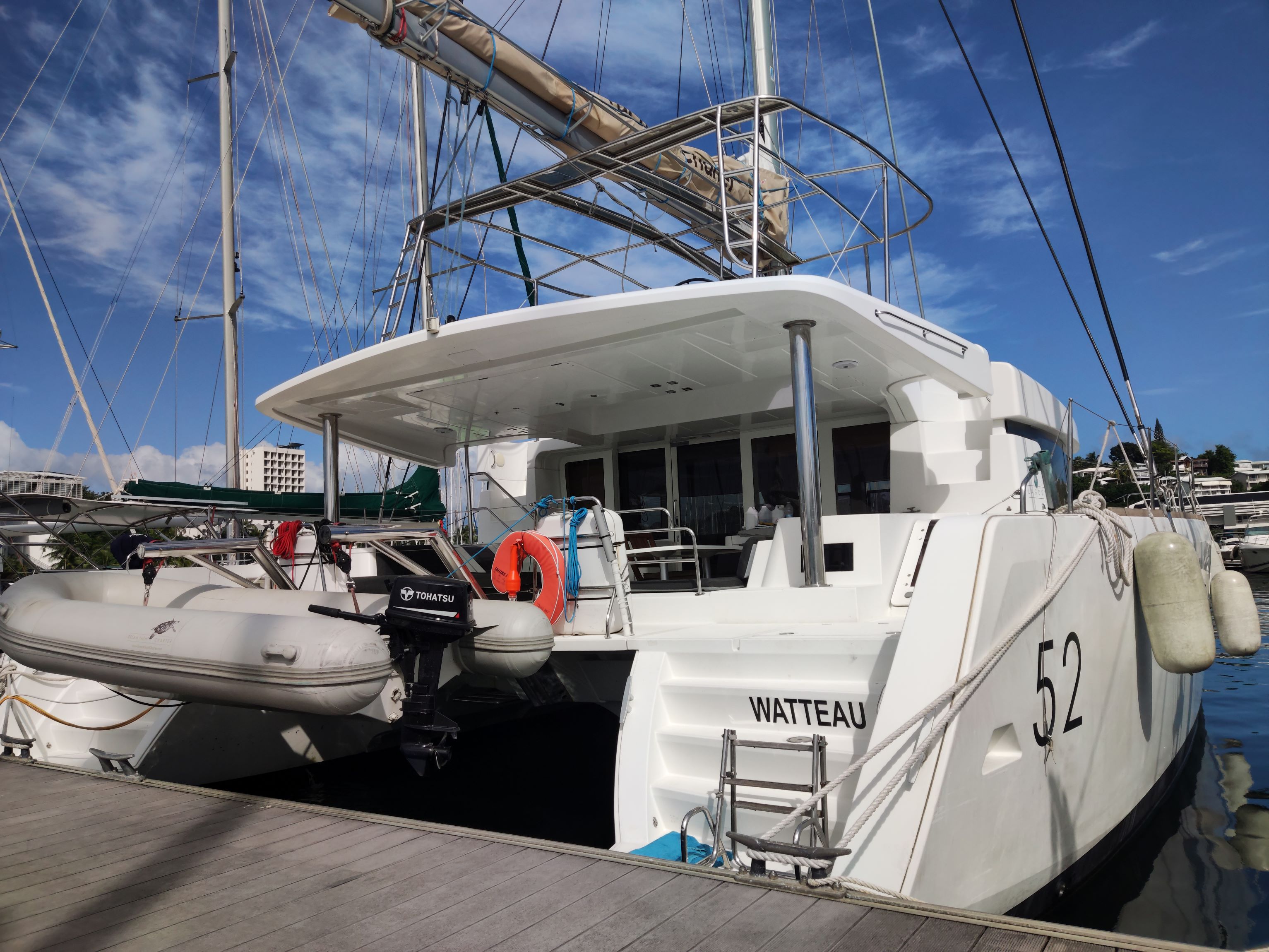 WATTEAU, a 2016 Lagoon 52 available for charter in Croatia.
