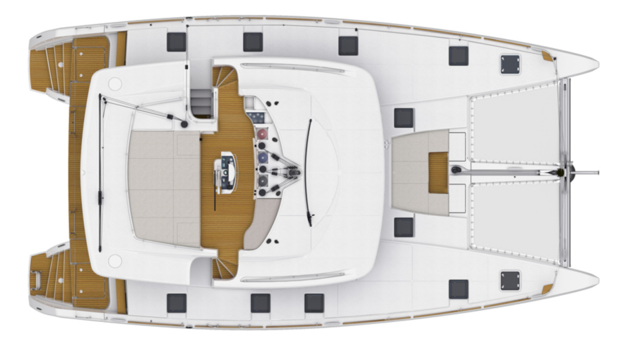 CARACARA, a 2019 Lagoon 52 F available for charter in Croatia.